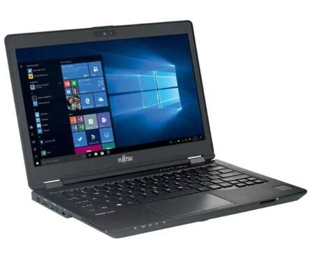 Нетбук Fujitsu Lifebook U729 / 12.5" (1920x1080) IPS / Intel Core i3-8130U (2 (4) ядра по 2.2 - 3.4 GHz) / 8 GB DDR4 / 256 GB SSD M.2 / Intel UHD Graphics 620 / WebCam