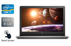 Ноутбук Dell Inspiron 15 5559 / 15.6" (1366x768) TN Touch / Intel Core i7-6500U (2 (4) ядра по 2.5 - 3.1 GHz) / 8 GB DDR3 / 240 GB SSD / Intel HD Graphics 520 / WebCam / Windows 10