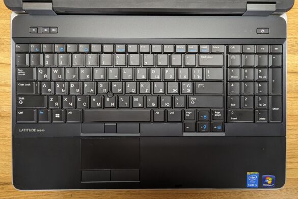 Ноутбук Dell Latitude E6540 / 15.6" (1920x1080) IPS / Intel Core i5-4310M (2 (4) ядра по 2.7 - 3.4 GHz) / 8 GB DDR3 / 250 GB SSD / AMD Radeon HD 8790M, 2 GB GDDR5, 128-bit / WebCam / Windows 10 Ноутбук Dell Latitude E6540 / 15.6" (1920x1080) IPS / Intel Core i5-4310M (2 (4) ядра по 2.7 - 3.4 GHz) / 8 GB DDR3 / 250 GB SSD / AMD Radeon HD 8790M, 2 GB GDDR5, 128-bit / WebCam / Windows 10