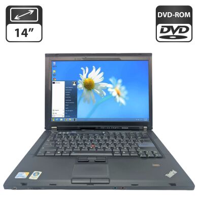 Ноутбук Lenovo ThinkPad T400 / 14" (1440x900) TN / Intel Core 2 Duo P8400 (2 ядра по 2.2 GHz) / 6 GB DDR3 / 160 GB HDD / Intel HD Graphics / DVD-ROM Ноутбук Lenovo ThinkPad T400 / 14" (1440x900) TN / Intel Core 2 Duo P8400 (2 ядра по 2.2 GHz) / 6 GB DDR3 / 160 GB HDD / Intel HD Graphics / DVD-ROM