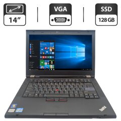 Ноутбук Lenovo ThinkPad T420 / 14" (1600x900) TN / Intel Core i5-2520M (2 (4) ядра по 2.5 - 3.2 GHz) / 8 GB DDR3 / 128 GB SSD / Intel HD Graphics 3000 / WebCam / DVD-ROM
