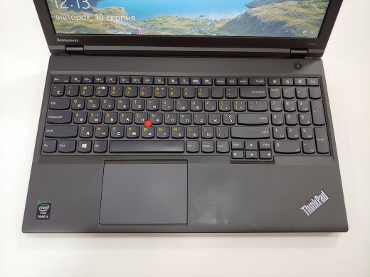 Ноутбук Lenovo ThinkPad T540p / 15.6" (1366x768) TN LED / Intel Core i5-4210M (2 (4) ядра по 2.6 - 3.2 GHz) / 8 GB DDR3 / 240 GB SSD / WebCam / DVD-RW Ноутбук Lenovo ThinkPad T540p / 15.6" (1366x768) TN LED / Intel Core i5-4210M (2 (4) ядра по 2.6 - 3.2 GHz) / 8 GB DDR3 / 240 GB SSD / WebCam / DVD-RW