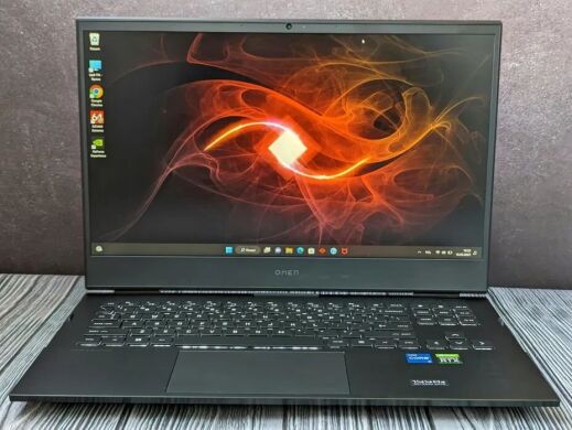Новый игровой ноутбук HP Omen 16 / 16.1" (1920x1080) IPS / Intel Core i5-11400H (6 (12) ядра по 2.7 - 4.5 GHz) / 16 GB DDR4 / 512 GB SSD M.2 / nVidia GeForce RTX 3050 Ti, 4 GB GDDR6, 128-bit / WebCam