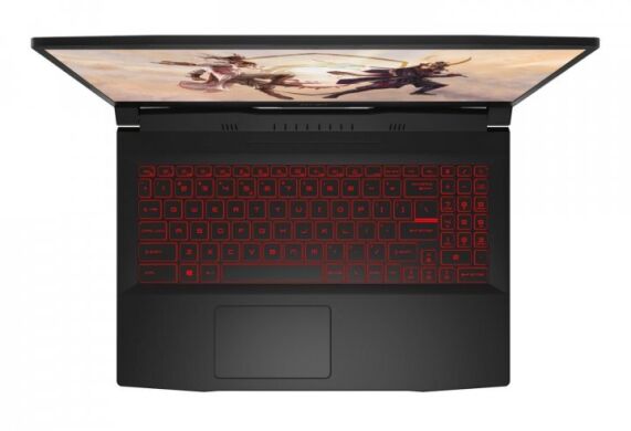 Новый игровой ноутбук MSI Katana GF66 / 15.6" (1920x1080) IPS / Intel Core i5-11400H (6 (12) ядер по 2.7 - 4.5 GHz) / 8 GB DDR4 / 512 GB SSD / nVidia GeForce RTX 3050, 4 GB GDDR6, 128-bit / WebCam