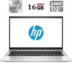 Ультрабук Б-клас HP EliteBook 830 G7 / 13.3" (1920x1080) IPS / Intel Core i7-10610U (4 (8) ядра по 1.8 - 4.9 GHz) / 16 GB DDR4 / 512 GB SSD M.2 / Intel UHD Graphics / WebCam / USB 3.1 / HDMI