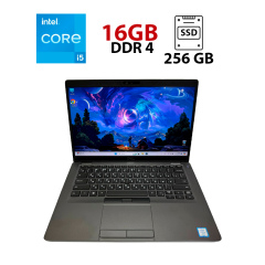 Ультрабук Dell Latitude 5400 / 14" (1920x1080) IPS / Intel Core i5-8365U (4 (8) ядра по 1.6 - 4.1 GHz) / 16 GB DDR4 / 256 GB SSD M.2 / Intel UHD Graphics 620 / WebCam / Windows 11Pro