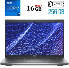 Ультрабук Dell Latitude 5430 / 14" (1920x1080) IPS / Intel Core i7-1265U (10 (12) ядер по 1.8 - 4.8 GHz) / 16 GB DDR4 / 256 GB SSD M.2 / Intel Iris Xe Graphics / WebCam / USB 3.2 / HDMI / Windows 10 лицензия