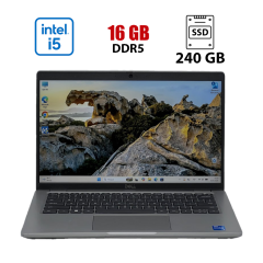 Ультрабук Dell Latitude 5440 / 14" (1920x1080) IPS / Intel Core i5-1350P (12 (16) ядер по 1.9 - 4.7 GHz) / 16 GB DDR5 / 240 GB SSD / Intel Iris Xe Graphics / WebCam