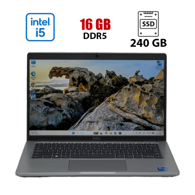 Ультрабук Dell Latitude 5440 / 14" (1920x1080) IPS / Intel Core i5-1350P (12 (16) ядер по 1.9 - 4.7 GHz) / 16 GB DDR5 / 240 GB SSD / Intel Iris Xe Graphics / WebCam Ультрабук Dell Latitude 5440 / 14" (1920x1080) IPS / Intel Core i5-1350P (12 (16) ядер по 1.9 - 4.7 GHz) / 16 GB DDR5 / 240 GB SSD / Intel Iris Xe Graphics / WebCam