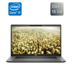 Ультрабук Dell Latitude 7530 / 15.6" (1920x1080) IPS / Intel Core i7-1255U (10 (12) ядер по 3.5 - 4.7 GHz) / 16 GB DDR4 / 256 GB SSD / Intel Iris Xe Graphics / TouchID / WebCam / Windows 11
