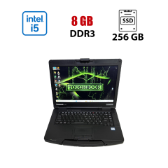 Захищений ноутбук-трансформер Panasonic Toughbook CF-54 / 14" (1920x1080) TN / Intel Core i5-6300U (2 (4) ядра по 2.4 - 3.0 GHz) / 8 GB DDR3 / 256 GB SSD / Intel HD Graphics 520 / WebCam