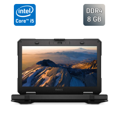 Захищений ноутбук Dell Latitude 14 Rugged 5414 / 14" (1920x1080) IPS / Intel Core i5-6300U (2 (4) ядра по 2.4 - 3.0 GHz) / 8 GB DDR4 / 240 GB SSD / Intel HD Graphics 520 / WebCam / VGA / Windows 10