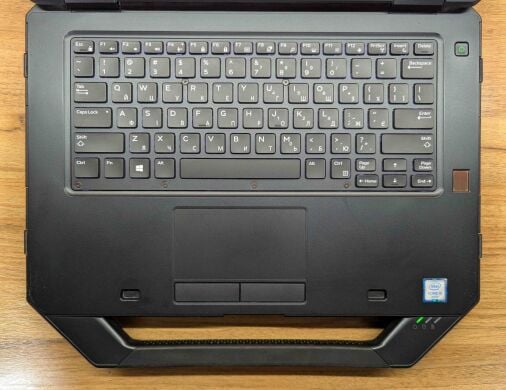 Захищений ноутбук Dell Latitude 14 Rugged 5414 / 14" (1920x1080) IPS Touch / Intel Core i5-6300U (2 (4) ядра по 2.4 - 3.0 GHz) / 16 GB DDR4 / 480 GB SSD / Intel HD Graphics 520 / HDMI / Fingerprint / Windows 10