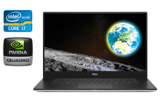 Мобільна робоча станція Dell Precision 5530 / 15.6" (1920x1080) IPS / Intel Core i7-8850H (6 (12) ядра по 2.6 - 4.3 GHz) / 16 GB DDR4 / 480 GB SSD / nVidia Quadro P2000, 4 GB GDDR5, 128-bit / WebCam