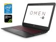 Ігровий ноутбук Б-клас HP Omen 15-ax243dx / 15.6" (1920x1080) IPS / Intel Core i7-7700HQ (4 (8) ядра по 2.8 - 3.8 GHz) / 8 GB DDR4 / 256 GB SSD NVMe / nVidia GeForce GTX 1050, 4 GB GDDR5, 128-bit / WebCam