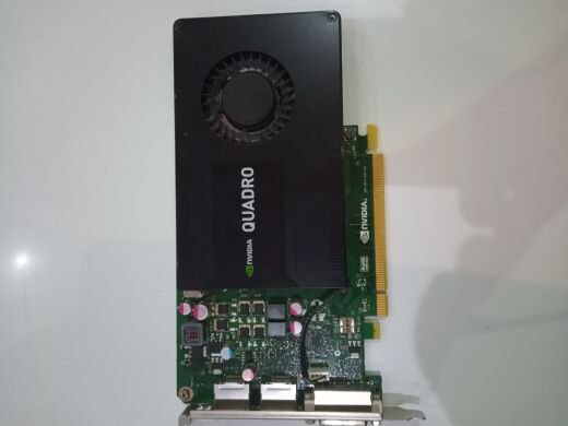 Дискретная видеокарта nVidia Quadro K2200, 4 GB GDDR5, 128-bit / 1x DVI, 2x DP