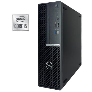 ПК Dell OptiPlex 7080 SFF / Intel Core i5-10500 (6 (12) ядер по 3.1 - 4.5 GHz) / 8 GB DDR4 / 512 GB SSD / Intel UHD Graphics 630 / DVD-ROM