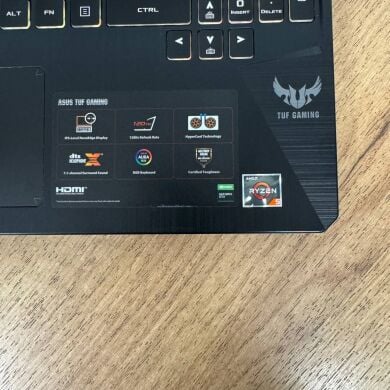 Ігровий ноутбук Asus TUF FX505DT / 15.6" (1920x1080) IPS / AMD Ryzen 5 3550H (4 (8) ядра по 2.1 - 3.7 GHz) / 16 GB DDR4 / 256 GB SSD + 1000 GB HDD / nVidia GeForce GTX 1650, 4 GB GDDR5, 128-bit / WebCam Ігровий ноутбук Asus TUF FX505DT / 15.6" (1920x1080) IPS / AMD Ryzen 5 3550H (4 (8) ядра по 2.1 - 3.7 GHz) / 16 GB DDR4 / 256 GB SSD + 1000 GB HDD / nVidia GeForce GTX 1650, 4 GB GDDR5, 128-bit / WebCam