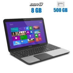 Ноутбук Toshiba Satellite C855-S5355 Gray / 15.6" (1366x768) TN / Intel Core i3-2328M (2 (4) ядра по 2.2 GHz) / 8 GB DDR3 / 500 GB HDD / Intel HD Graphics 3000 / WebCam
