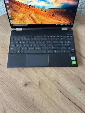 Игровой ноутбук-трансформер Б-класс HP Spectre x360 Convertible 15-eb1043dx / 15.6" (3840x2160) IPS Touch / Intel Core i7-10510U (4 (8) ядра по 1.8 - 4.9 GHz) / 16 GB DDR4 / 512 GB SSD / nVidia GeForce MX330, 2 GB GDDR5, 64-bit / WebCam