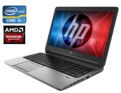 Ігровий ноутбук HP ProBook 650 G1 / 15.6" (1366x768) TN / Intel Core i5-4200M (2 (4) ядра по 2.5 - 3.1 GHz) / 8 GB DDR3 / 480 GB SSD / AMD Radeon HD 8750M, 1 GB DDR3, 128-bit / WebCam / DVD-ROM / Win 10 Pro
