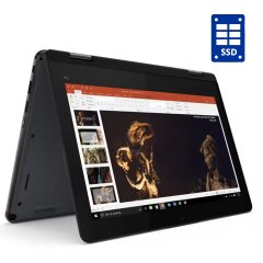 Нетбук-трансформер Lenovo ThinkPad Yoga 11e G6 / 11.6" (1366x768) IPS Touch / Intel Core M3-8100Y (2 (4) ядра по 1.1 - 3.4 GHz) / 8 GB DDR3 / 256 GB SSD / Intel UHD Graphics 615 / WebCam / Win 11 Pro