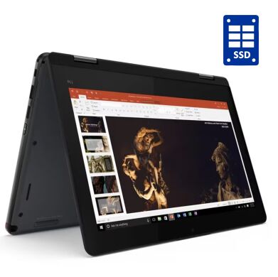 Нетбук-трансформер Lenovo ThinkPad Yoga 11e G6 / 11.6" (1366x768) IPS Touch / Intel Core M3-8100Y (2 (4) ядра по 1.1 - 3.4 GHz) / 8 GB DDR3 / 256 GB SSD / Intel UHD Graphics 615 / WebCam / Win 11 Pro