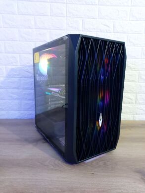 Игровой ПК 1stPlayer Ariya AY7 Tower / Intel Core i7-6700 (4 (8) ядра по 3.4 - 4.0 GHz) / 16 GB DDR4 / 500 GB SSD + 500 GB HDD / AMD Radeon RX 570, 8 GB GDDR5, 256-bit / 850W