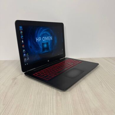Ігровий ноутбук Б-клас HP Omen 15-ax243dx / 15.6" (1920x1080) IPS / Intel Core i7-7700HQ (4 (8) ядра по 2.8 - 3.8 GHz) / 8 GB DDR4 / 256 GB SSD NVMe / nVidia GeForce GTX 1050, 4 GB GDDR5, 128-bit / WebCam