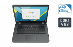 Ноутбук Lenovo N42-20 Chromebook / 14" (1366x768) TN / Intel Celeron N3060 (2 ядра по 1.6 - 2.48 GHz) / 4 GB DDR3 / 32 GB SSD / Intel HD Graphics 400 / WebCam / ChromeOS