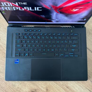 Ігровий ноутбук Asus ROG Zephyrus M16 GU603HM / 16" (2560x1600) IPS / Intel Core i9-11900H (8 (16) ядер по 2.5 - 4.9 GHz) / 16 GB DDR4 / 512 GB SSD / nVidia GeForce RTX 3060, 6 GB GDDR6, 192-bit / WebCam