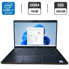 Ноутбук Dell Latitude 5401 / 14" (1920x1080) IPS / Intel Core i7-9750H (6 (12) ядер по 2.6 - 4.5 GHz) / 16 GB DDR4 / 256 GB SSD / Intel UHD Graphics 630 / WebCam