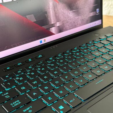 Ігровий ноутбук Asus ROG Zephyrus M16 GU603HM / 16" (2560x1600) IPS / Intel Core i9-11900H (8 (16) ядер по 2.5 - 4.9 GHz) / 16 GB DDR4 / 512 GB SSD / nVidia GeForce RTX 3060, 6 GB GDDR6, 192-bit / WebCam