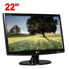 Монітор Б-клас LG Flatron W2243T-PF / 22" (1920x1080) TN / 1x DVI, 1x VGA / Кабелі в комплекті