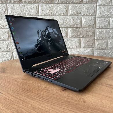 Игровой ноутбук Б-класс Asus TUF Gaming A15 FA506IC / 15.6" (1920x1080) IPS / AMD Ryzen 7 4800H (8 (16) ядер по 2.9 - 4.2 GHz) / 16 GB DDR4 / 256 GB SSD / nVidia GeForce RTX 3050, 4 GB GDDR6, 128-bit / WebCam