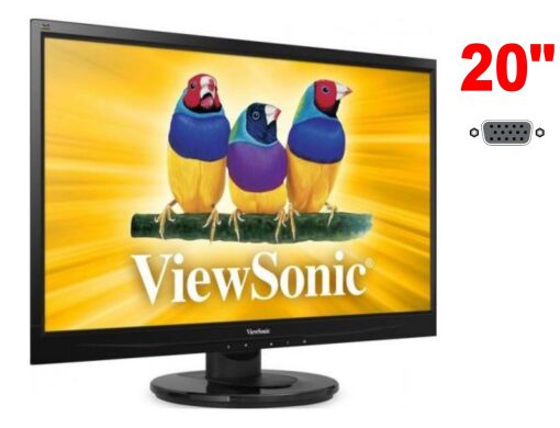 Монитор ViewSonic VA2046A-LED / 20" (1600x900) TN / 1x VGA / VESA 100x100
