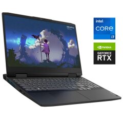Ігровий ноутбук Lenovo IdeaPad Gaming 3 15IAH7 / 15.6" (1920x1080) IPS / Intel Core i7-12650H (10 (16) ядер по 3.5 - 4.7 GHz) / 16 GB DDR4 / 512 GB SSD NVMe / nVidia GeForce RTX 3050, 4 GB GDDR6, 128-bit / WebCam