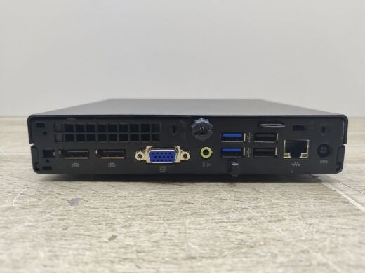 Неттоп HP ProDesk 600 G1 Desktop Mini USFF / Intel Core i3-4130T (2 (4) ядра по 2.9 GHz) / 8 GB DDR3 / 120 GB SSD / Intel HD Graphics 4400 / Блок питания