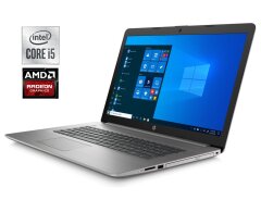 Игровой ноутбук HP ProBook 470 G7 / 17.3" (1600x900) TN / Intel Core i5-10210U (4 (8) ядра по 1.6 - 4.2 GHz) / 16 GB DDR4 / 256 GB SSD / AMD Radeon 530, 2 GB GDDR5, 64-bit / WebCam / Win 11 Pro