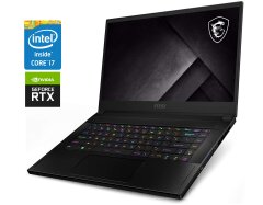 Ігровий ноутбук MSI GS66 Stealth 11UE / 15.6" (1920x1080) IPS / Intel Core i7-11800H (8 (16) ядер по 2.3 - 4.6 GHz) / 16 GB DDR4 / 512 GB SSD / nVidia GeForce RTX 3060, 6 GB GDDR6, 192-bit / WebCam