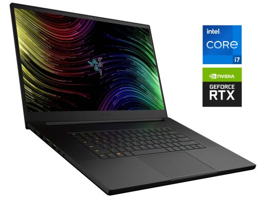 Ігровий ноутбук Razer Blade 17 RZ09-0423 / 17.3" (2560x1440) IPS / Intel Core i7-12800H (14 (20) ядер по 2.4 - 4.8 GHz) / 32 GB DDR5 / 1000 GB SSD / nVidia GeForce RTX 3080 Ti, 16 GB GDDR6, 256-bit / WebCam