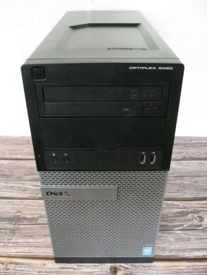 Игровой ПК Dell Optiplex 3020 Tower / Intel Core i5-4570 (4 ядра по 3.2 - 3.6 GHz) / 16 GB DDR3 / 120 GB SSD + 500 GB HDD / nVidia GeForce GTX 750, 2 GB GDDR5, 128-bit / DVD-RW / Win 10 Pro + Кабель питания