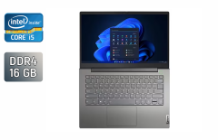 Ультрабук Lenovo ThinkBook 14 G4 / 14" (1920x1080) IPS / Intel Core i5-1235U (10 (12) ядер по 3.3 - 4.4 GHz) / 16 GB DDR4 / 512 GB SSD / Intel Iris Xe Graphics / WebCam / HDMI