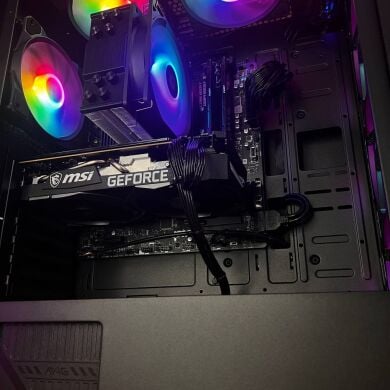 Збірка під замовлення: ігровий ПК MSI MAG Forge 120A Airflow Tower / AMD Ryzen 5 5600 (6 (12) ядер по 3.5 - 4.4 GHz) / 16 GB DDR4 / 500 GB SSD M.2 / nVidia GeForce RTX 3070, 8 GB GDDR6, 256-bit / 650W