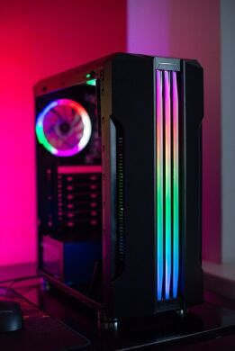 Игровой ПК Tower / Intel Core i7-2600K (4 (8) ядра по 3.4 - 3.8 GHz) / 16 GB DDR3 / 240 GB SSD / nVidia GeForce GTX 1050 Ti, 4 GB GDDR5, 128-bit / 500W Игровой ПК Tower / Intel Core i7-2600K (4 (8) ядра по 3.4 - 3.8 GHz) / 16 GB DDR3 / 240 GB SSD / nVidia GeForce GTX 1050 Ti, 4 GB GDDR5, 128-bit / 500W