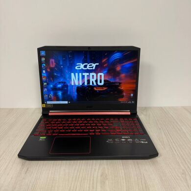 Ігровий ноутбук Б-клас Acer Nitro 5 AN515-43 / 15.6" (1920x1080) IPS / AMD Ryzen 5 3550H (4 (8) ядра по 2.1 - 3.7 GHz) / 16 GB DDR4 / 256 GB SSD NVMe + 1000 GB HDD / nVidia GeForce GTX 1650, 4 GB GDDR6, 128-bit / WebCam