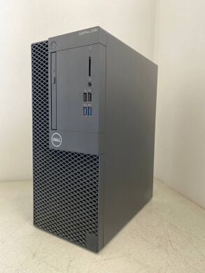 Компьютер Dell OptiPlex 3060 Tower / Intel Core i5-8500 (6 ядер по 3.0 - 4.1 GHz) / 8 GB DDR4 / 128 GB SSD / Intel UHD Graphics 630 / DVD-ROM