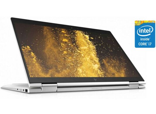 Ультрабук-трансформер Б-клас HP EliteBook x360 1030 G3 / 13.3" (1920x1080) IPS Touch / Intel Core i7-8650U (4 (8) ядра по 1.9 - 4.2 GHz) / 16 GB DDR4 / 256 GB SSD / Intel UHD Graphics 620 / WebCam / Win 10 Pro