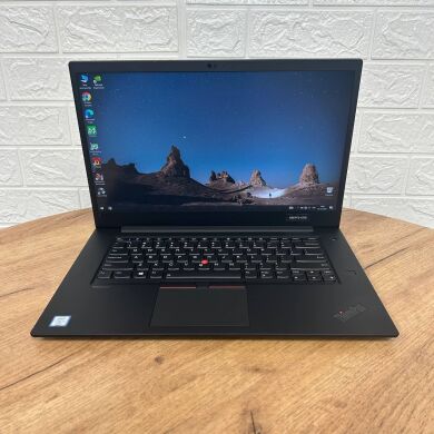 Ігровий ультрабук Lenovo ThinkPad X1 Extreme Gen2 / 15.6" (1920x1080) IPS / Intel Core i7-9850H (6 (12) ядер по 2.6 - 4.6 GHz) / 32 GB DDR4 / 512 GB SSD / nVidia GeForce GTX 1650 Max-Q, 4 GB GDDR6, 128-bit / WebCam