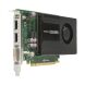 Дискретная видеокарта nVidia Quadro K2200, 4 GB GDDR5, 128-bit / 1x DVI, 2x DP купить